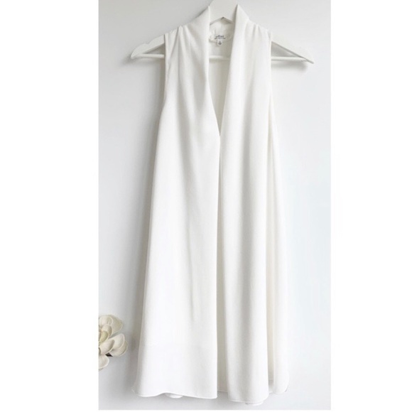 Aritzia Wilfred white sleeveless dress size XXS - Picture 1 of 4